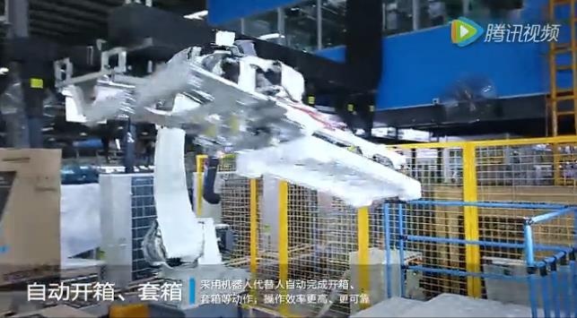 自动开箱，，，，，，套箱